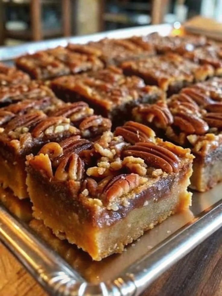 Pecan pie bars