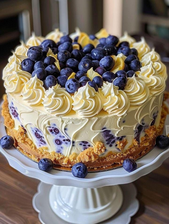 Blue berry cake