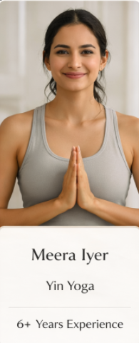 "Instructor at Zen Veda Yoga Studio"